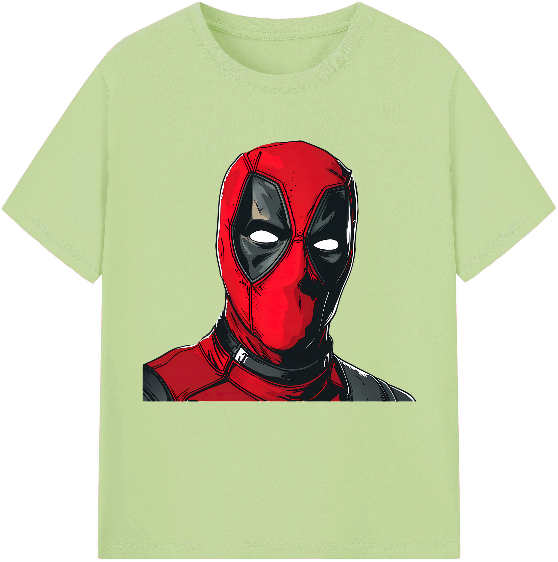 （画像用） Deadpool デッドプール 綿100％半袖Tシャツ（フロントプリント）